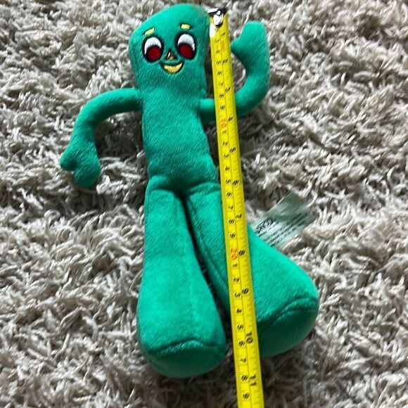 Vintage 2000 NANCO Gumby green Plush plushie Toy stuffed animal - Picture 5 of 5
